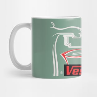 Vintage Vesuviana Espresso Machine Mug